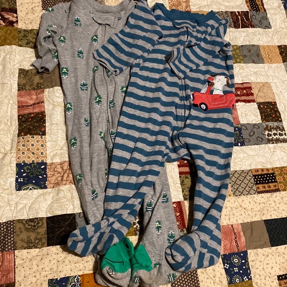 Little wonders 6-9 M onesie zip up - Picture 1 of 5